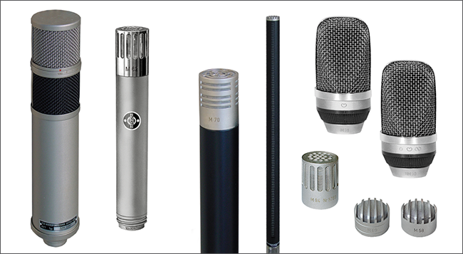 Microphones for broadcast applications